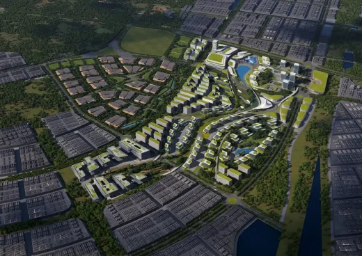 Discovery City Masterplan, Johor, Malaysia by ZHA