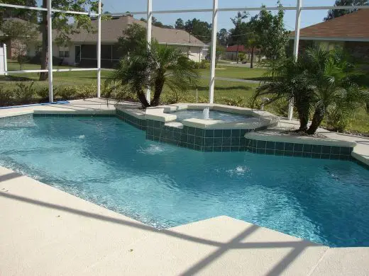 House travertine pavers pool patio for homeowners