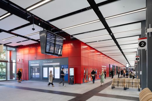 Metro Central Cardiff Bus Interchange building