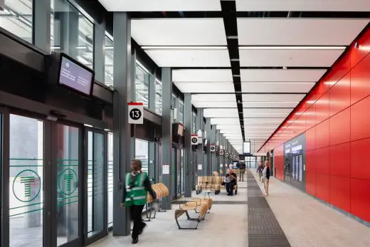 Metro Central Cardiff Bus Interchange building