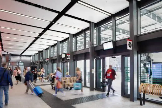 Metro Central Cardiff Bus Interchange building