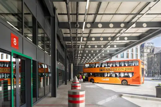 Metro Central Cardiff Bus Interchange building