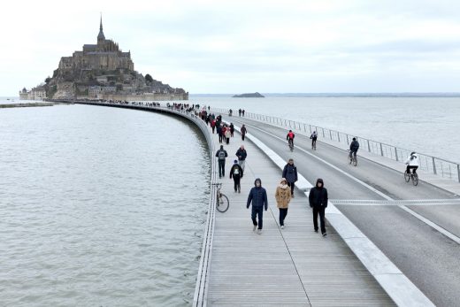 Mont-Saint-Michel La Jetee