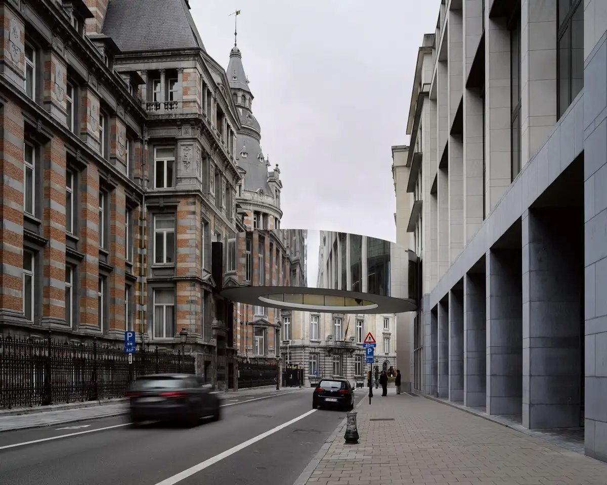 Tondo Bridge Brussels, Belgium design