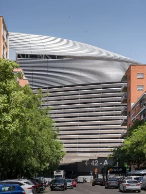 Santiago Bernabéu Stadium Real Madrid FC building