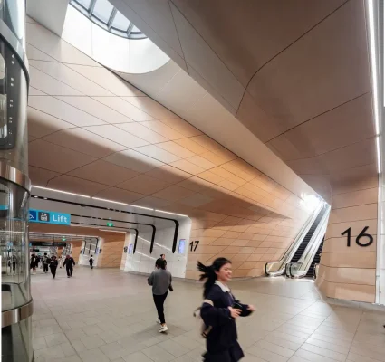 Sydney Metro Central Station building interior