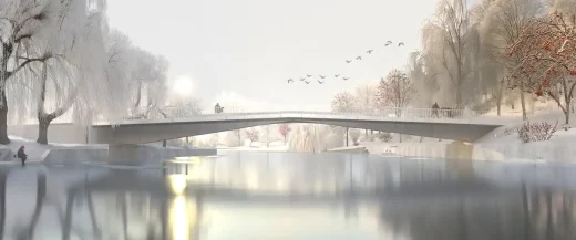 Colentina Lakes Romania bridge design