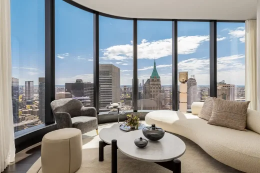 The Greenwich by Rafael Viñoly New York City interior