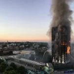 Grenfell Tower in West London