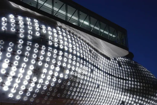 Kunsthaus Graz Austria building lighting