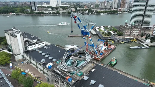 Tornado at FENIX Museum of Migration in Rotterdam