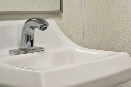 Touchless faucets and soap dispensers