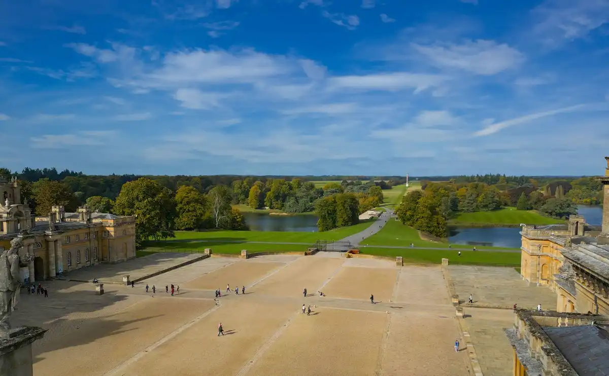 Blenheim Palace building restoration, Oxfordshire