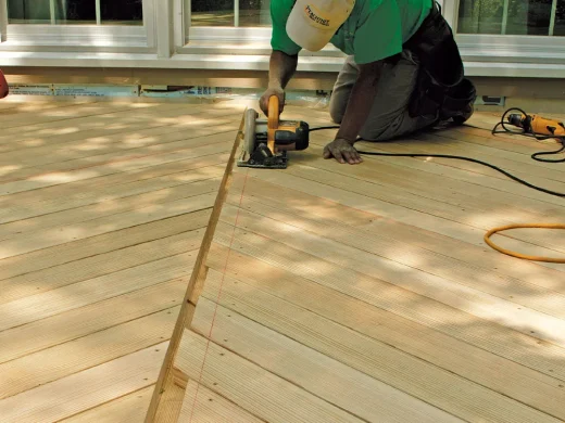 Breaker boards for deck installation