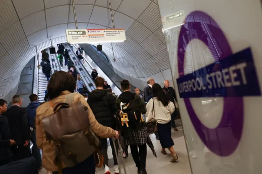 Elizabeth line Liverpool Street station