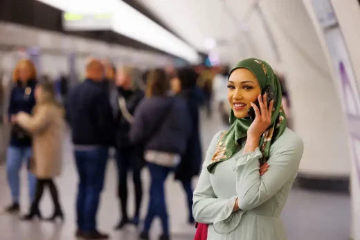 Elizabeth line customers - tube station passenger