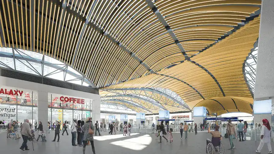 HS2 Euston Station London terminus building design