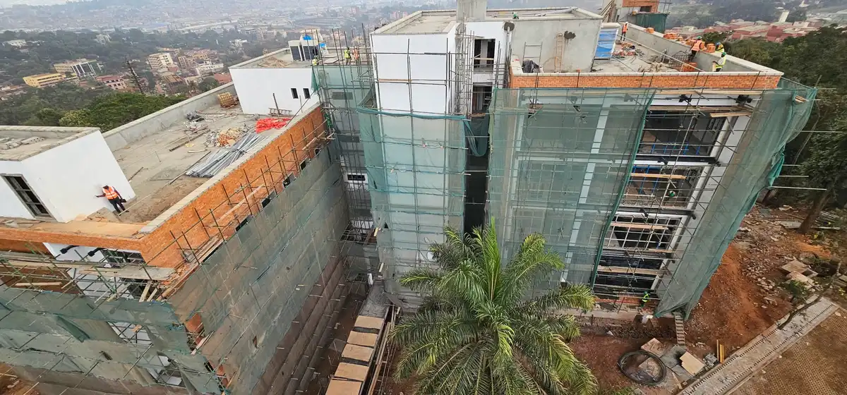 Kampala office building in Uganda, East Africa