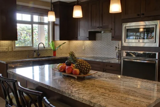 Kitchen remodelling following architectural guidelines