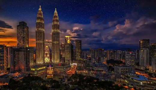 Location matters when purchasing a home - Kuala lumpur, Petronas twin towers