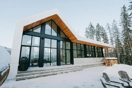 Modern Kootenay Ski Chalet British Columbia