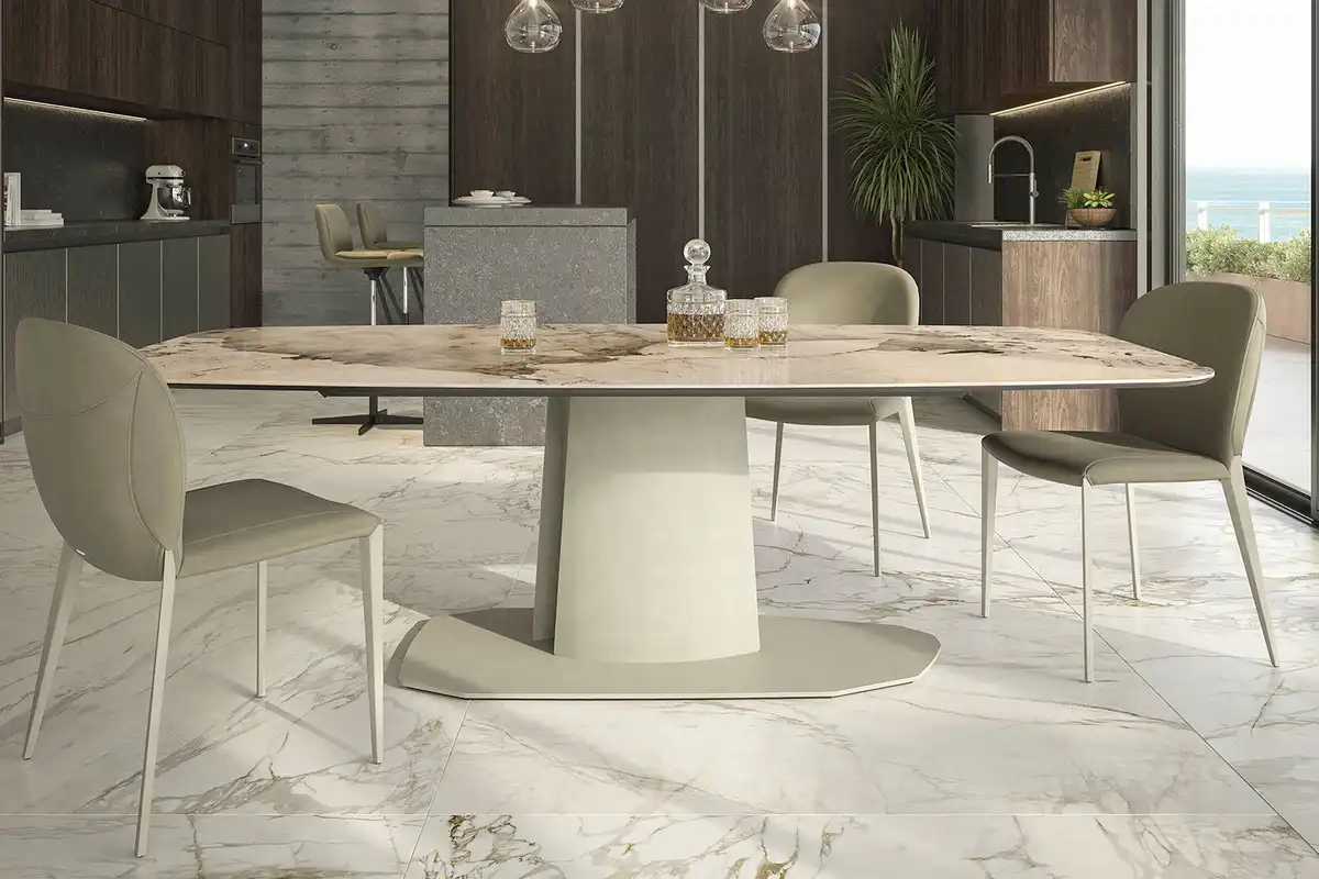 Aviator keramik lift dining table furniture