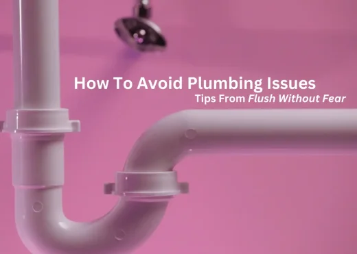 Avoid plumbing issues from flush without fear