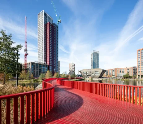 Canada Dock Pedestrian Bridge London