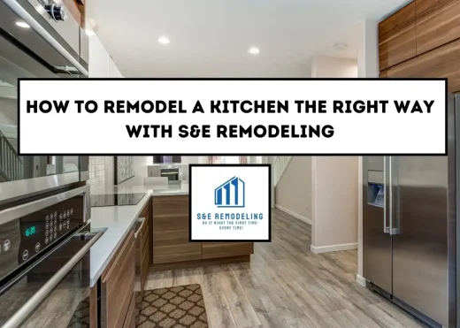 How to remodel a kitchen the right way