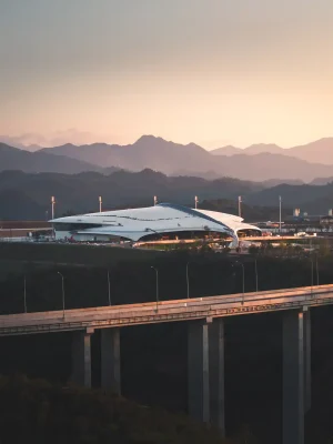 Lishui Airport building design